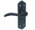 Wentworth Black Antique Iron Lever Latch Door Handles Lever JAB501