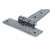 Pewter 9'' T Hinge (pair) 33789