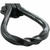 Black Pear Shaped Door Knocker 33246