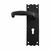 Black Cottage Lever Lock Set 73106