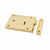 Polished Brass Left Hand Rim Lock - Large 83585