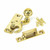 Polished Brass Standard Hook Fastener 83889