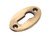 Polished Bronze Oval Escutcheon