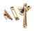 Polished Bronze Locking Newbury Fastener