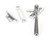 Polished Chrome Locking Newbury Fastener