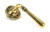 Aged Brass Newbury Lever on Rose