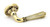 Aged Brass Hinton Lever on Rose Set 45309