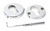 Polished Chrome 52mm Regency Concealed Escutcheon 45475
