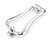 Polished Chrome Slimline Art Deco Door Knocker 90033