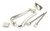 Polished Nickel Slimline Art Deco Door Knocker 90042