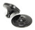 Black Art Deco Centre Door Knob 90070