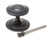 Aged Bronze Art Deco Centre Door Knob 90072