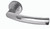 Luma Polished Stainless Steel Lever on Rose Door Handles JPS380