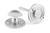 Satin Chrome Round Bathroom Thumbturn 91996