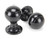 Black Regency Mortice/Rim Knob Set 92068