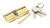 Lacquered Brass 35/45 5pin Euro Cylinder KA 46254