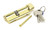 Lacquered Brass 40/40 5pin Euro Cylinder/Thumbturn KA 46275