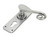 Pewter Monkeytail Lever Euro Lock Set 45592