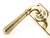 Aged Brass Hammered Newbury Lever Bathroom Set 46211
