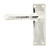 Polished Nickel Hammered Newbury Lever Latch Set 46218