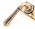 Polished Bronze Hammered Newbury Lever Latch Set 46226