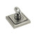 Pewter Round Thumbturn Set (Square Rose) 45754