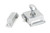 Satin Chrome Cabinet Latch 46052