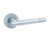Kudos Designer Door Handles Satin Chrome JV507SC