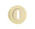 Satin Brass Escutcheon Keyhole Cover 50mm JV503SB