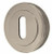 Satin Nickel Escutcheon Keyhole Cover 50mm JV503SN