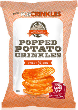 Popped Potato Crinkles - Sweet BBQ 1.1 Oz (Case of 40) 