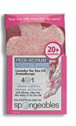 Pedi-Scrub: 20+ Lavender - Tea Tree Oil Aromatherapy
