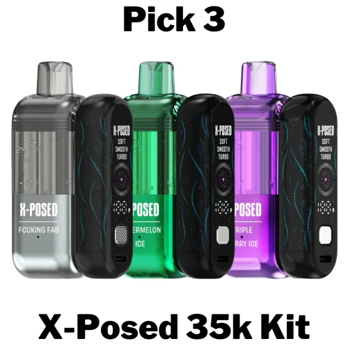 X-Posed 35k Kit Pick 3