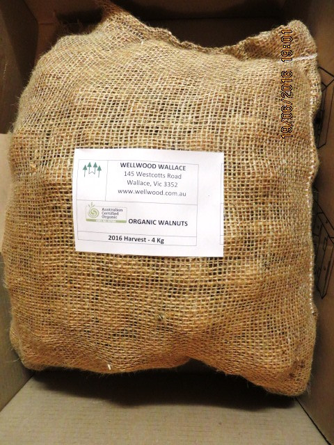 Australian Organic Walnuts in shell - 4kg bag