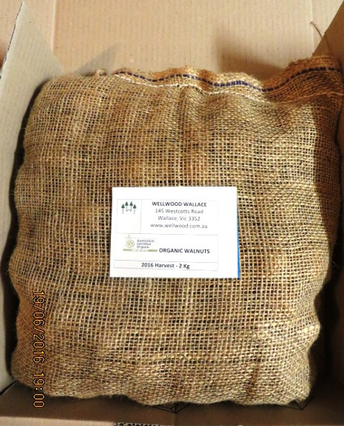 2kg of Organic Walnuts in shell. Fresh from our 2024harvest.