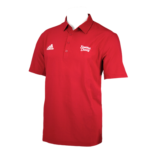 Red Adidas Stadium Polo
