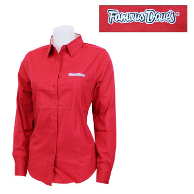 Women's L/S Poplin Shirt