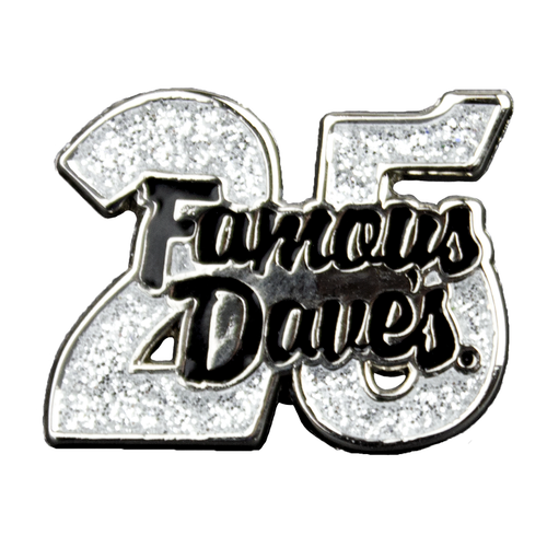 25 Year Recognition: SINGLE PIN