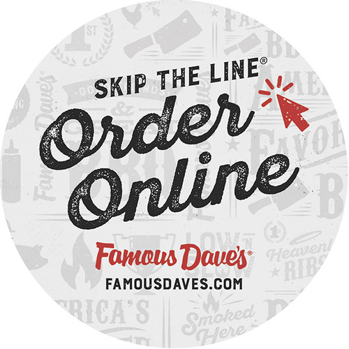 Order Online Stickers (Roll of 500)