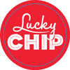 Lucky Chip 50mm Circle Sticker | Qty 500