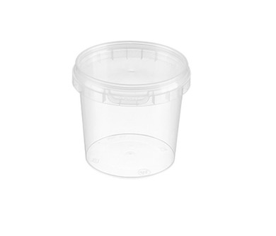 365ml Clear Broth Container + Lid (415)