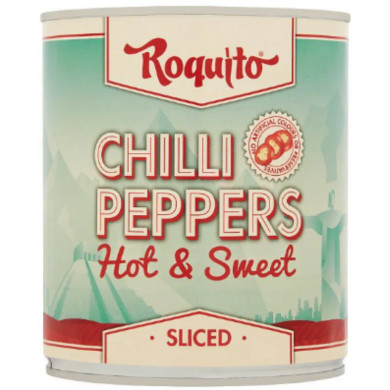 Chilli Peppers Hot and Sweet Roquito 822g x 12