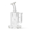 9" Clear Torus Incycler Glass Water Pipe: Cloud Cover Glass