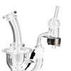 High Five Micro E-Nail Starter Kit: Cloud Cover FTK Recycler Rig with 25mm Quartz E-Banger Bucket Dab Kit
