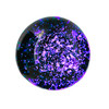 Marble Carb Cap: 23mm Purple Stardust Dichro