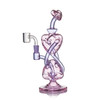 MJ Arsenal Limited Edition 8" Valentine's Day Recycler Dab Rig: Heart to Heart