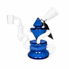 6.5" Slanted Neck Two-Tone Klein Recycler Borosilicate Dab Rig