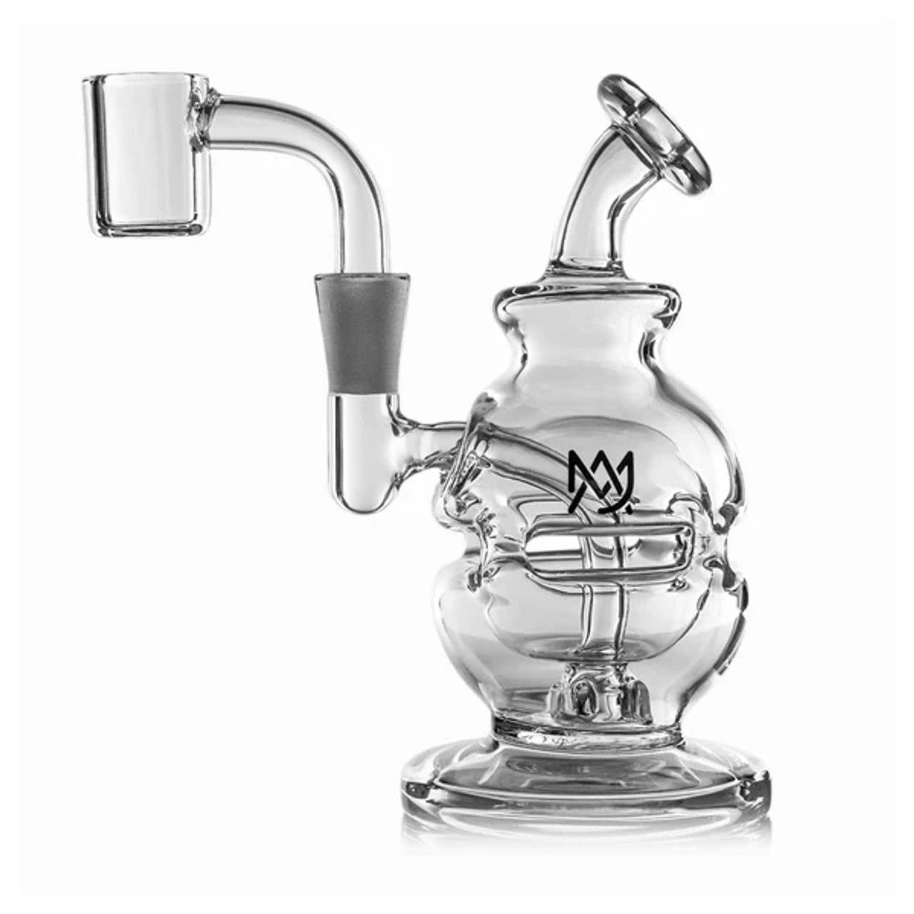 Compact Travel Etched Dab Rig Set