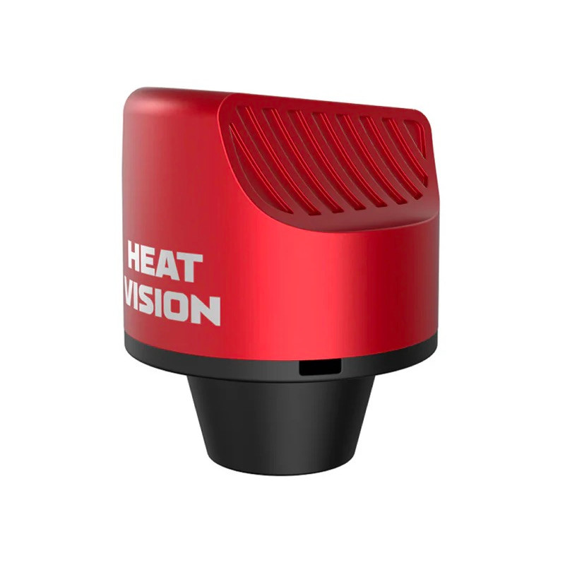 Carb Cap Dab Thermometer Yocan Heat Vision Red: Spinner Dab Cap w