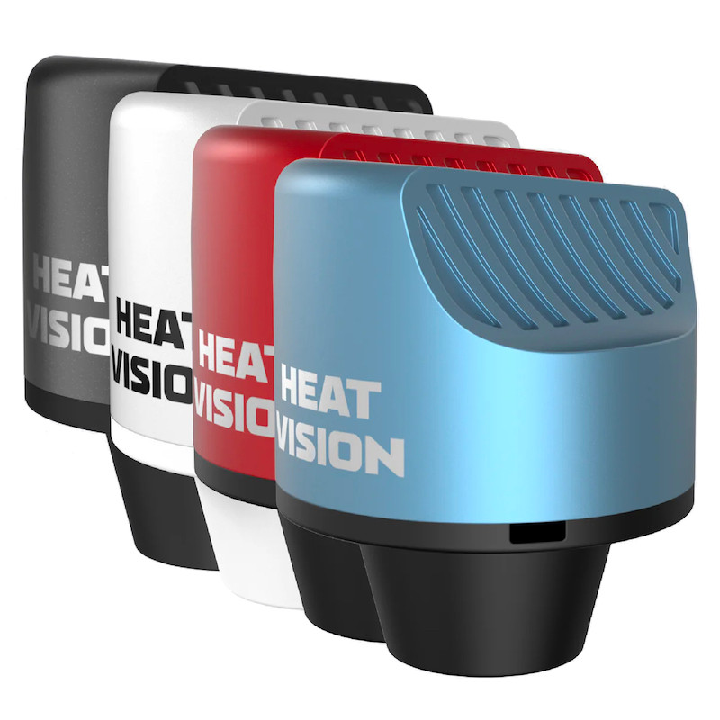 Carb Cap Dab Thermometer Yocan Heat Vision Red: Spinner Dab Cap w